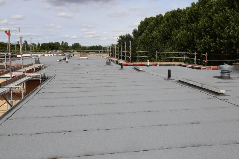 Flat Foam Installation & Single-Ply Roof Installation Flat Foam Installation & Single-Ply Roof Installation
